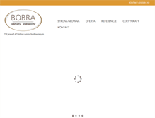 Tablet Screenshot of bobra.pl